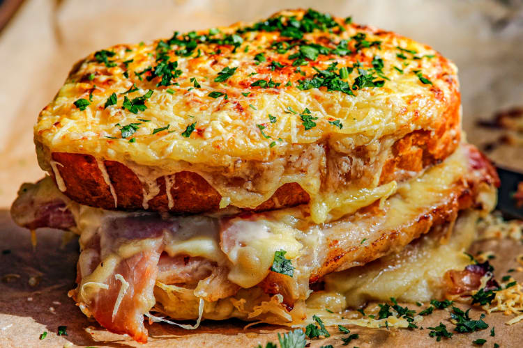 Croque Monsieur is a great choice for breakfast in Cleveland