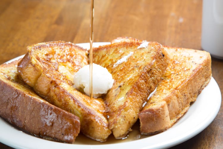 French Toast is a filling option for breakfast in Raleigh, NC