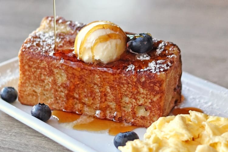 French toast from The Great Maple is one of the tastiest breakfasts in San Diego