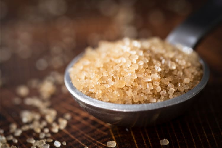 Turbinado sugar is a good brown sugar substitute