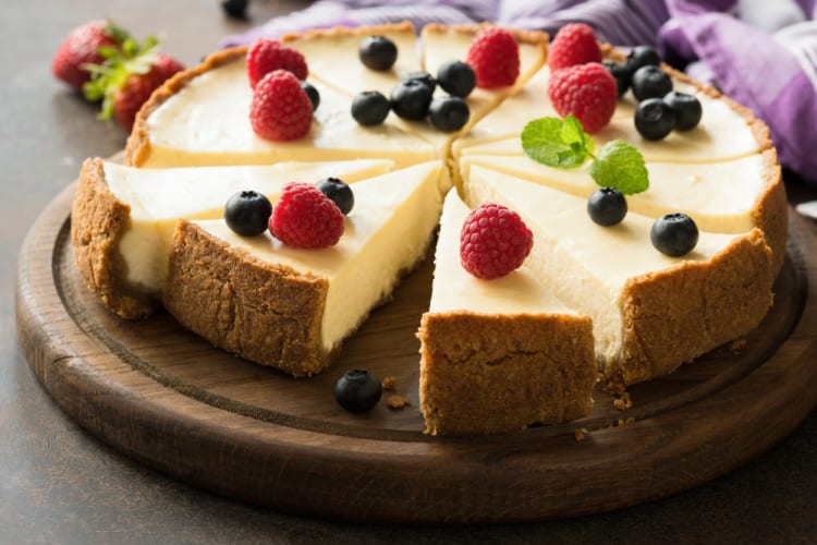 You can freeze a cheesecake to make it last longer