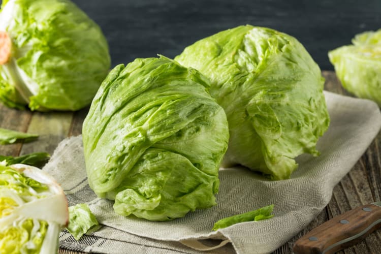 You can freeze iceberg lettuce