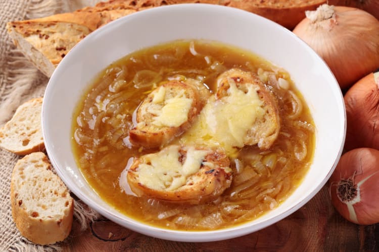 You can freeze onions for use later in dishes like French onion soup.