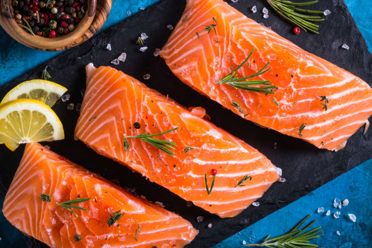 You can freeze fresh salmon