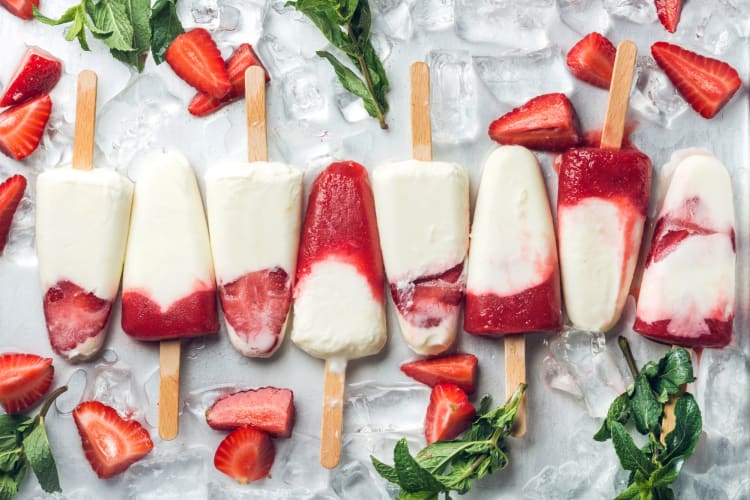 You can freeze yogurt and turn it into popsicles