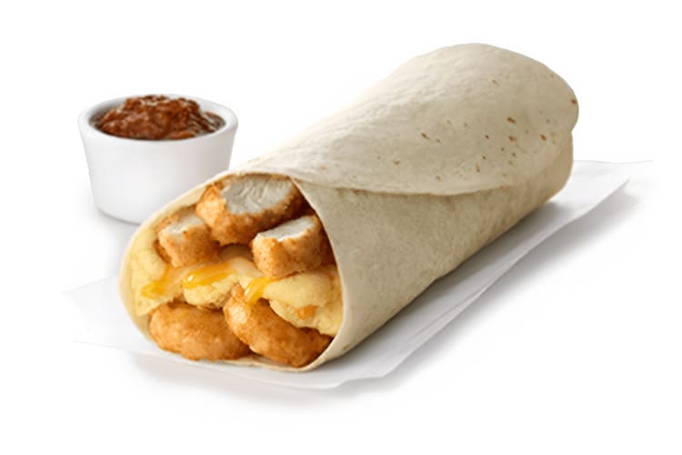 Hash Brown Scramble Burrito