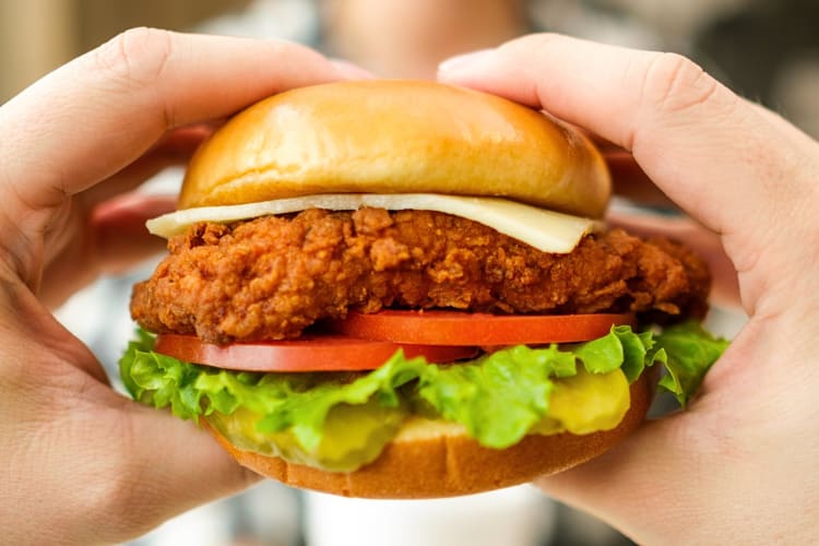 The fried chicken club is a tasty Chick-fil-A secret menu item