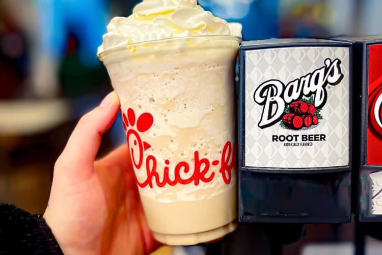The root beer float is a popular Chick-fil-A secret menu drink