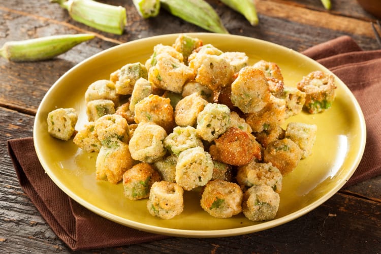 Fried Okra is a crunchy item in the Chicken Express secret menu