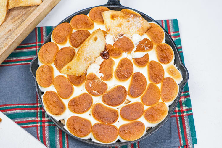 S’mores Dip is a sweet Christmas potluck idea