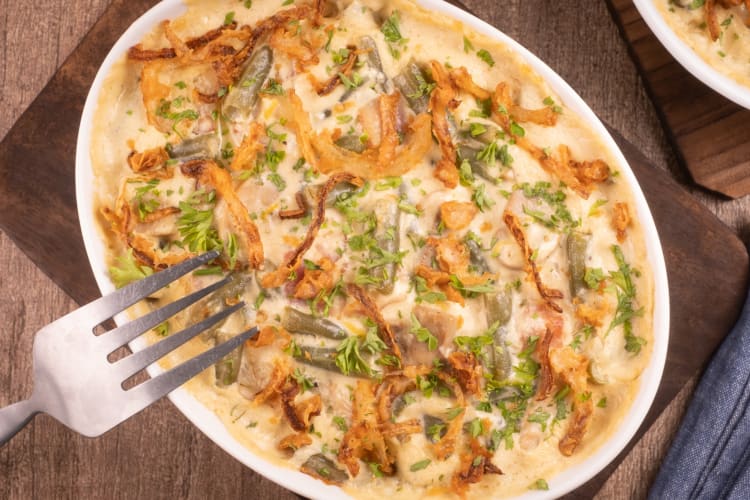 Keto Green Bean Casserole