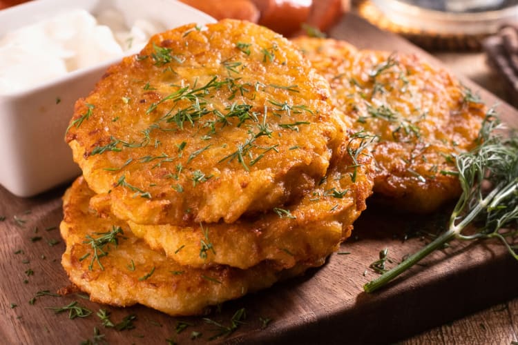 German potato pancakes
