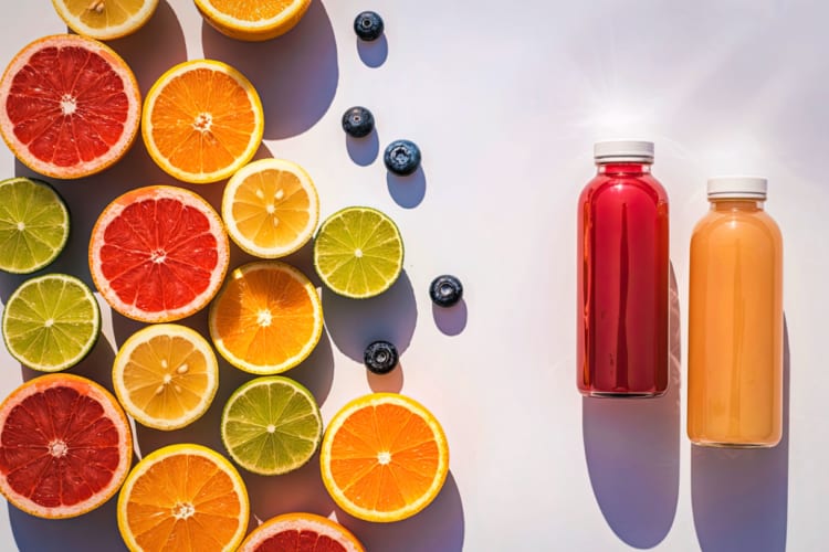 citrus fruits and juices