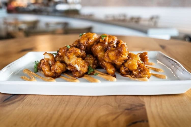 Kitchen Social is a Columbus restaurant serving great Korean barbecue cauliflower