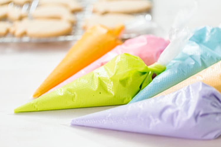 Frosting for a cookie decorating party