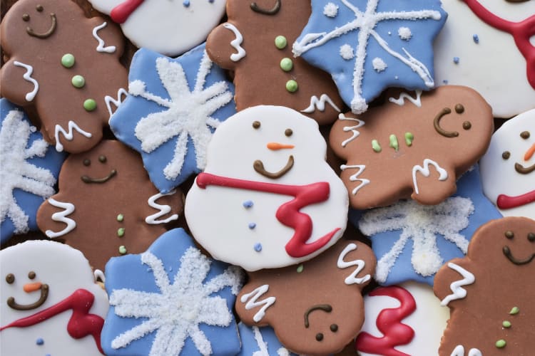 Cookies for a decorating party