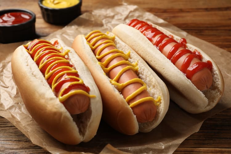 The hot dog is the most popular item on the costco food court menu