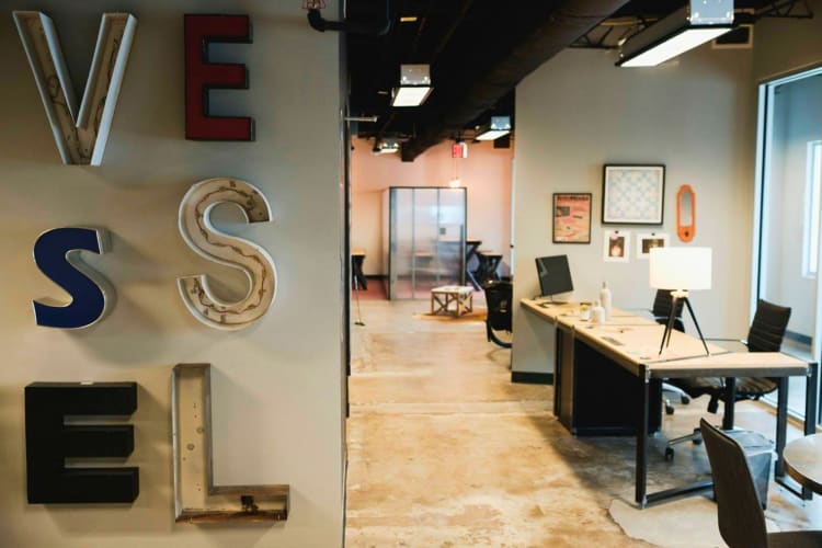 Vessel coworking space