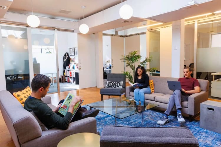 The Yard coworking space in NYC