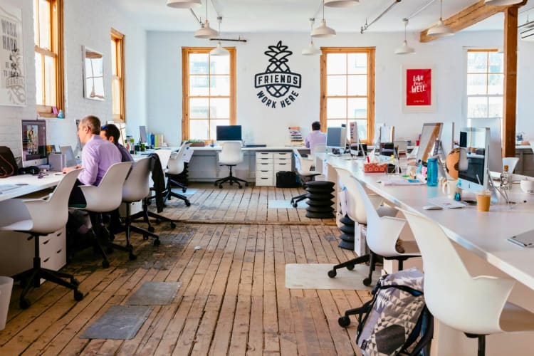 Friends is a cool coworking space in NYC