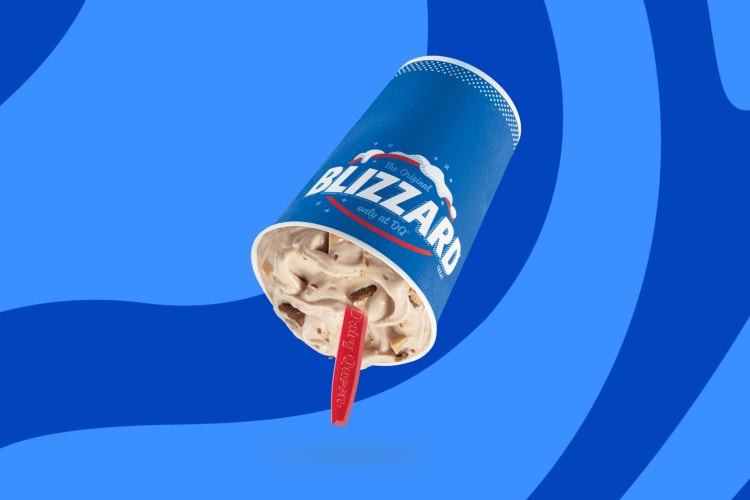 HEATH is a sweet Dairy Queen Blizzard flavor
