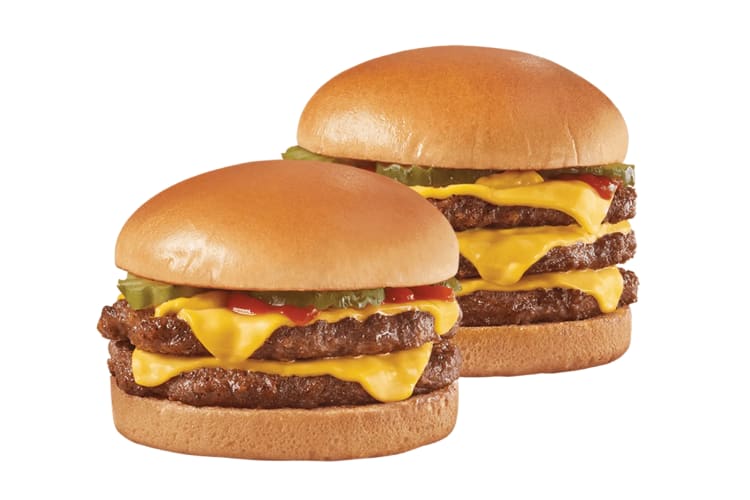 Double and triple cheeseburger from DQ