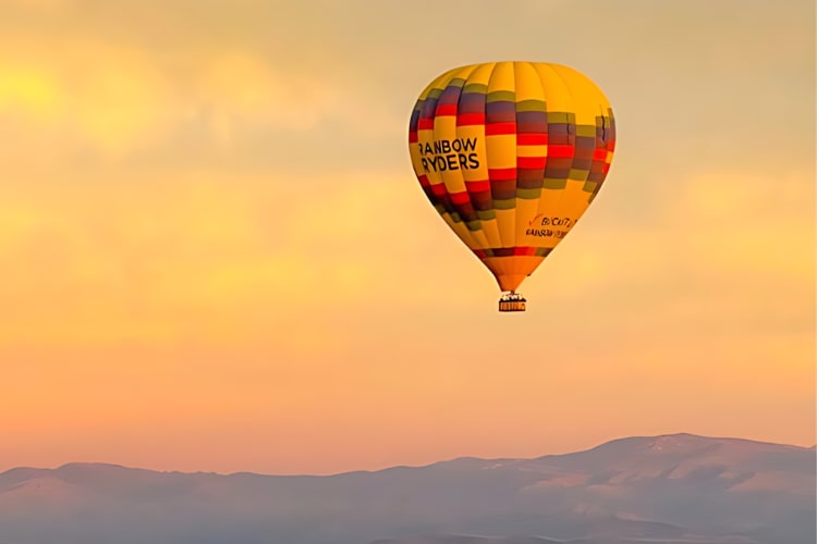 Rainbow Ryders hot air balloon ride.