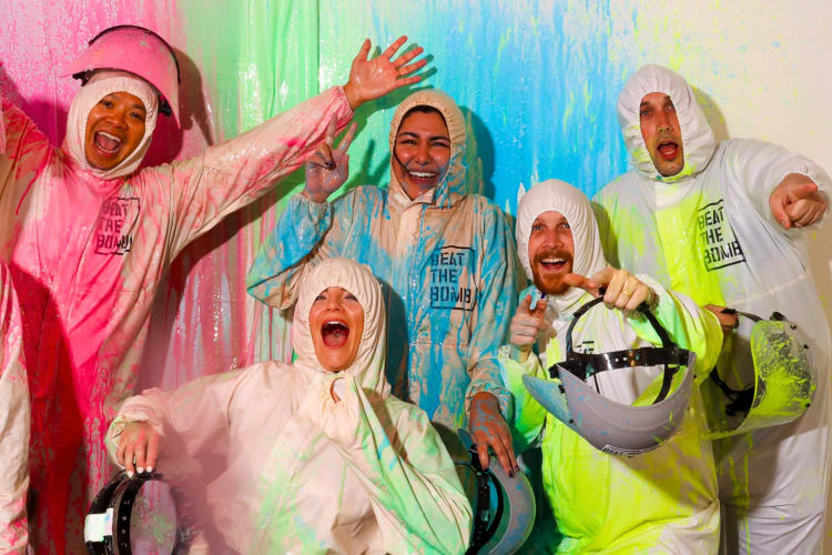 going to an escape room are a fun date idea in houston
