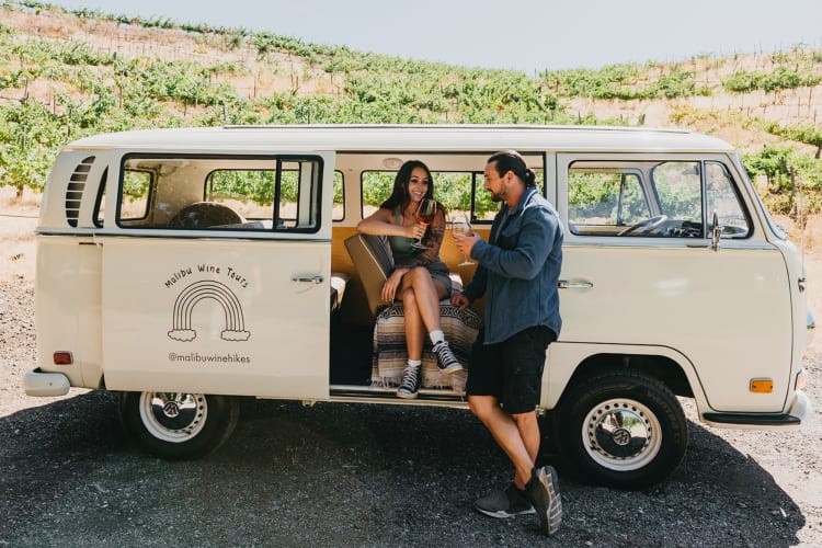 Malibu Wine Hikes are fun date ideas in los angeles