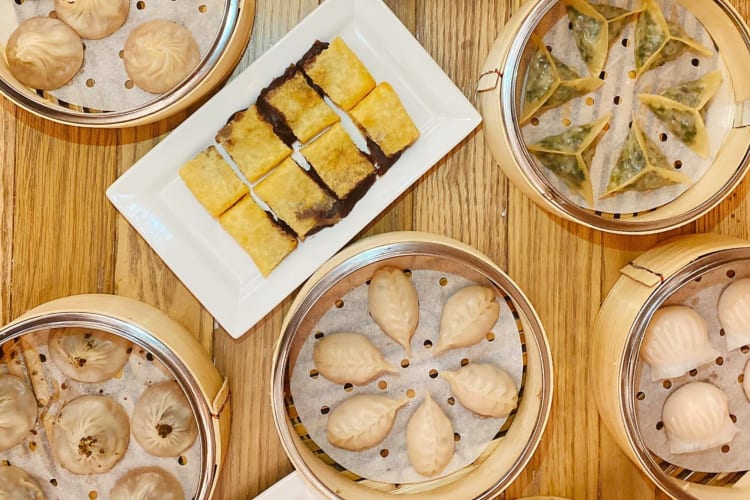 Dumplings from Steam in NYC