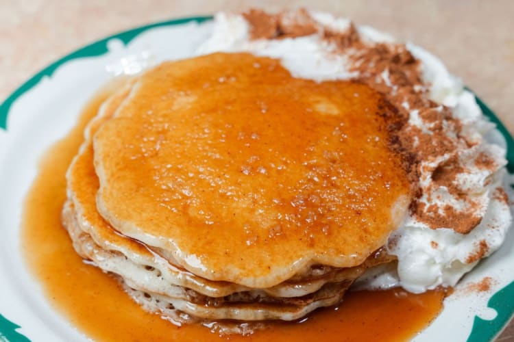Try the dulce de leche pancakes at this diner in Milwaukee