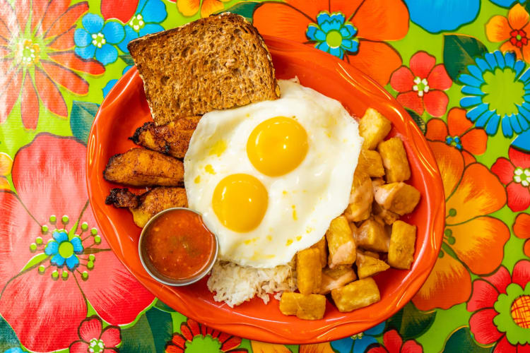 Try the Arroz Al La Cubana at this dinner in Minneapolis