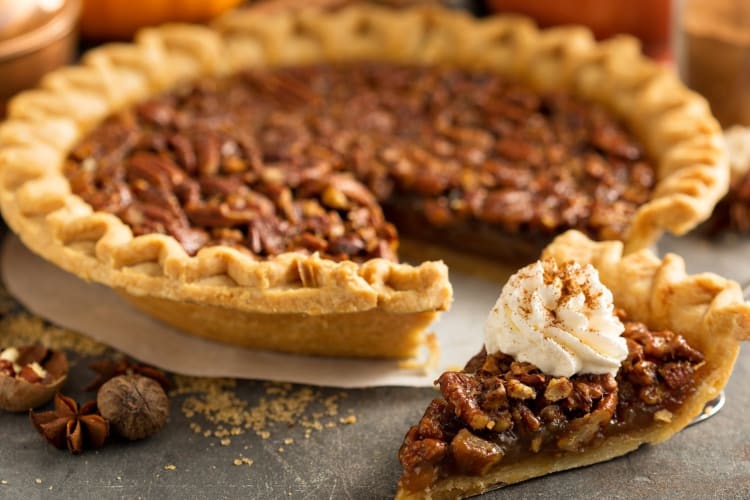 Try the Naughty pecan pie