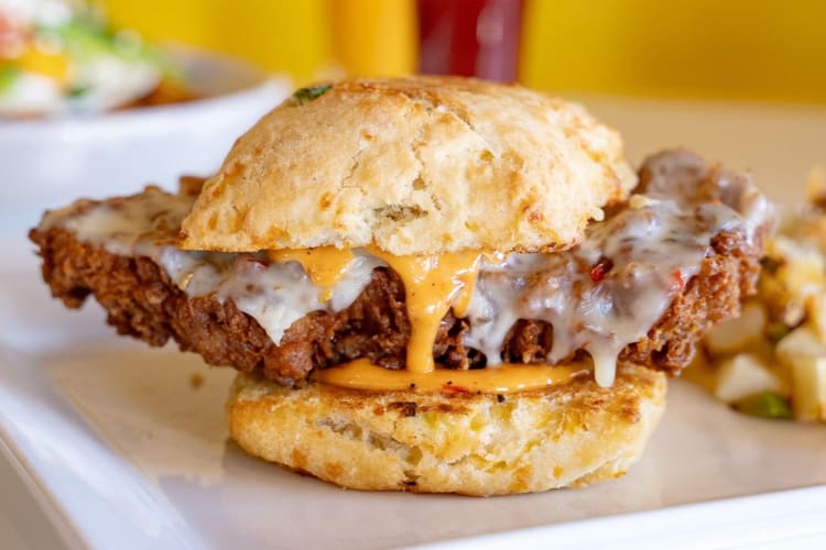 Try the chicken and biscuit at this diner in Scottsdale