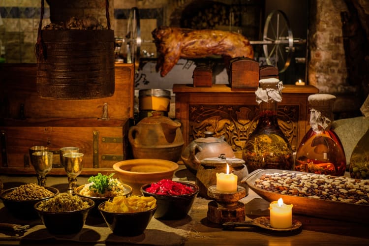 A medieval menu is a great dinner party theme