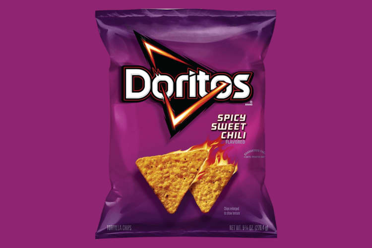 Spicy Sweet Chili is one of the Doritos flavors ranked highest
