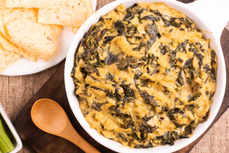 Vegan Artichoke and Spinach Dip