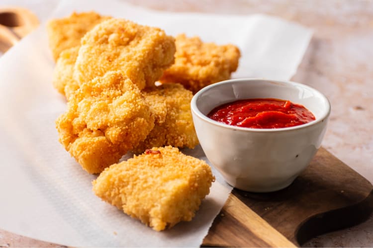 Fried Mac and Cheese with Marinara