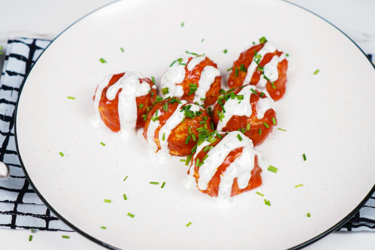 Buffalo Chicken Meatballs