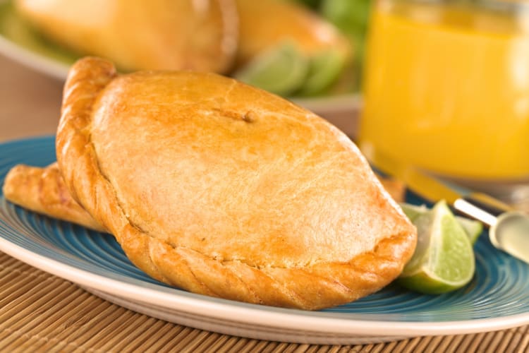 a Peruvian empanada