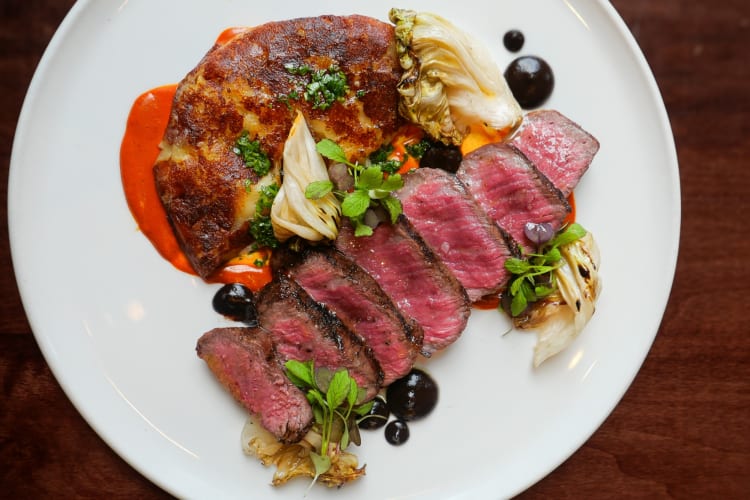 Niman Ranch prime strip loin