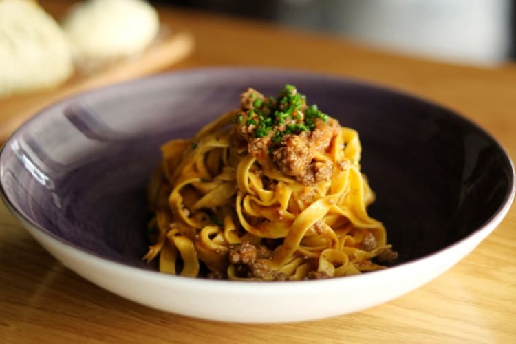 Tagliatelle bolognese