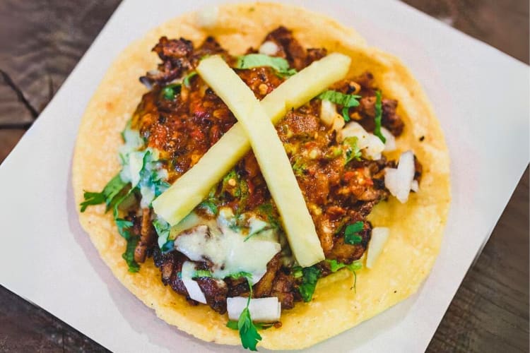 The Abobada tacos are a delicious fast food in NYC