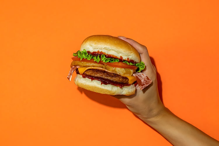Plant-based burgers are a great option for fast food in San Diego