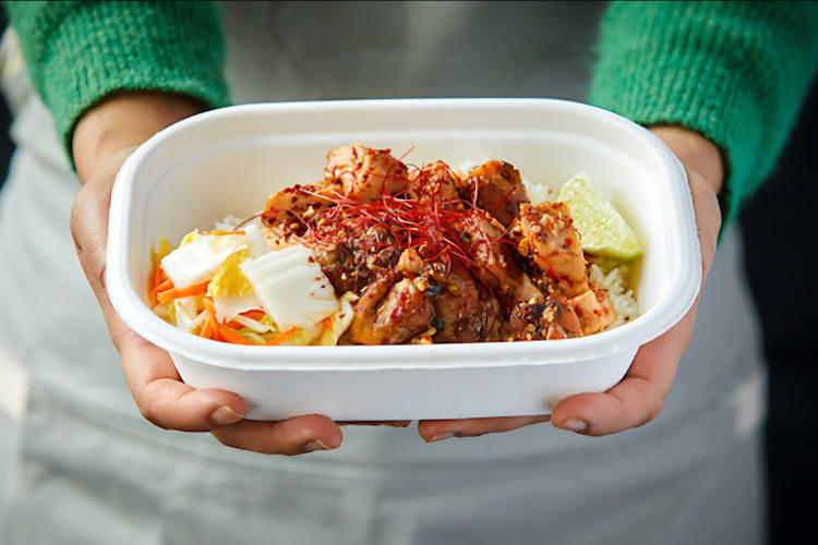 Try delicious Asian fast food in San Francisco at Asian box