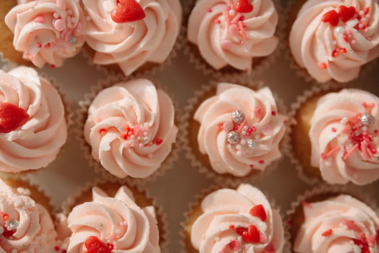 cupcakes are a great last minute gift idea