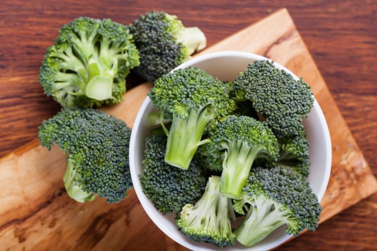 Fresh broccoli is an immune-boosting food.
