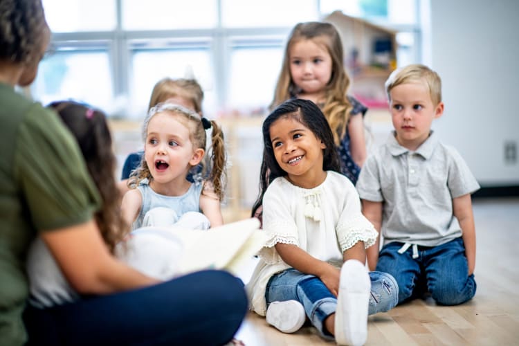 Fun Christmas activities like reading to local kids at a library are a great way of supporting your local community. 