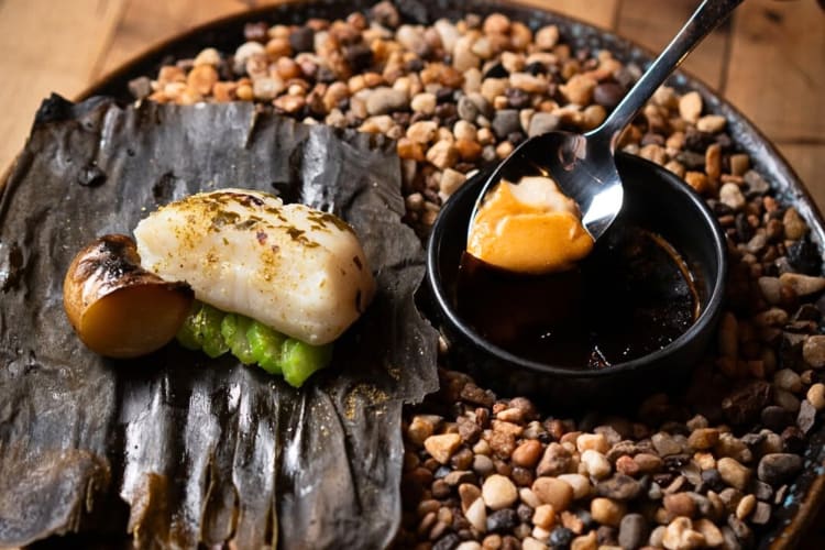 A tasting meal from FIRE in Chicago