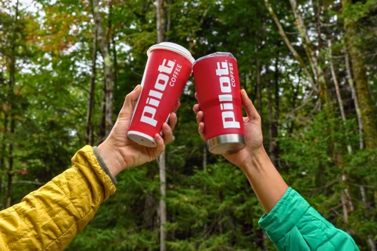 Pilot Flying J offers some of the best gas sattion coffee